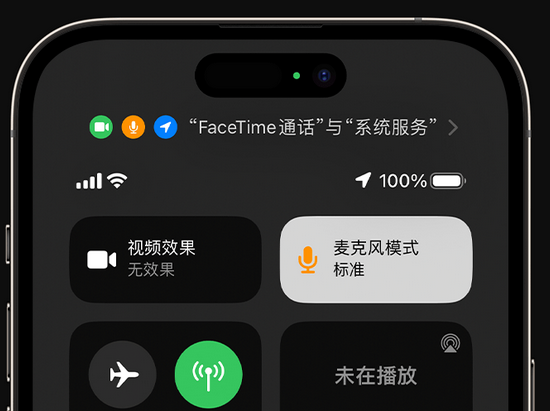 裕安苹果授权维修网点分享iPhone在通话时让你的声音更清晰 