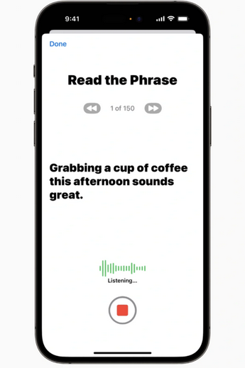 裕安apple维修站分享iPhone在15分钟内可学会并模仿你的声音